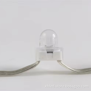 12V Outdoor Square Anchor Nail LED String Lights